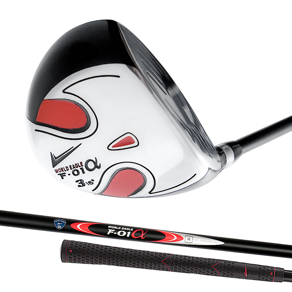 WORLD EAGLE ワールドイーグル WE-F-01α 3w メンズ ヘッドカバー付 FW3