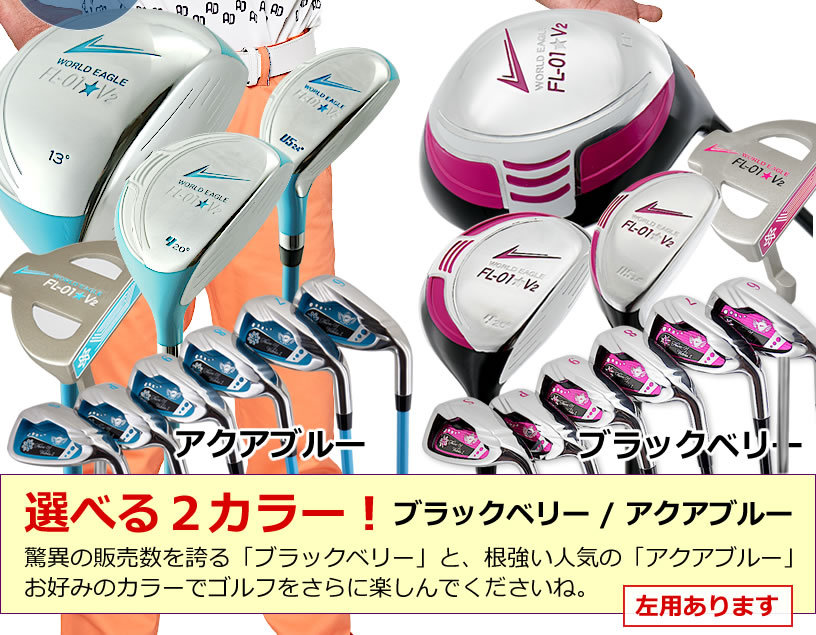 17420円 【12月スーパーSALE WORLD EAGLE レディースゴルフクラブセット