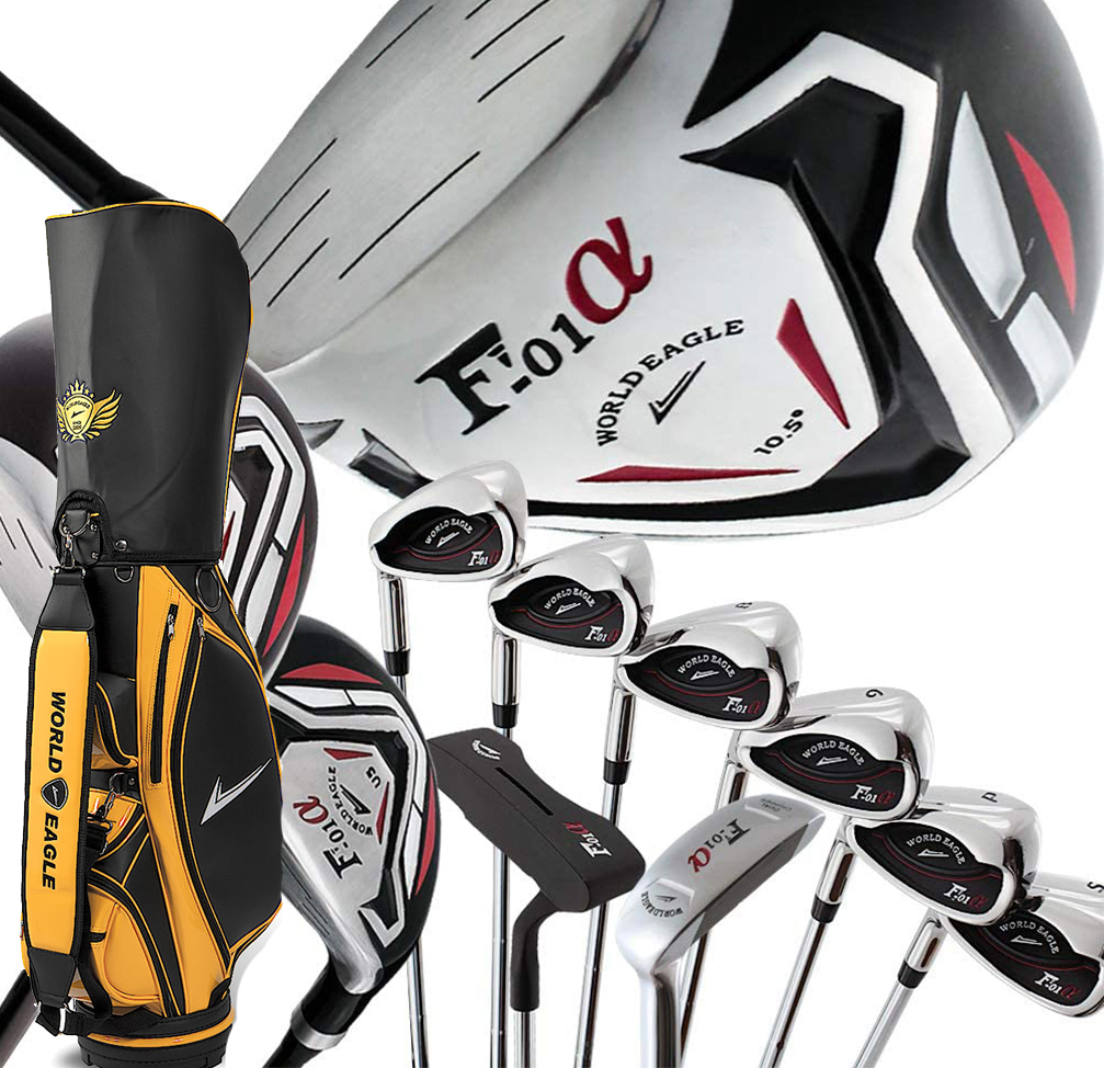 【リサイクルサービス八光　田上店】レフティ・左利き　WORLD EAGLE F-01α アイアンセット　6本 WORLD EAGLE アイアンセット ゴルフクラブ ワールドイーグル メンズ