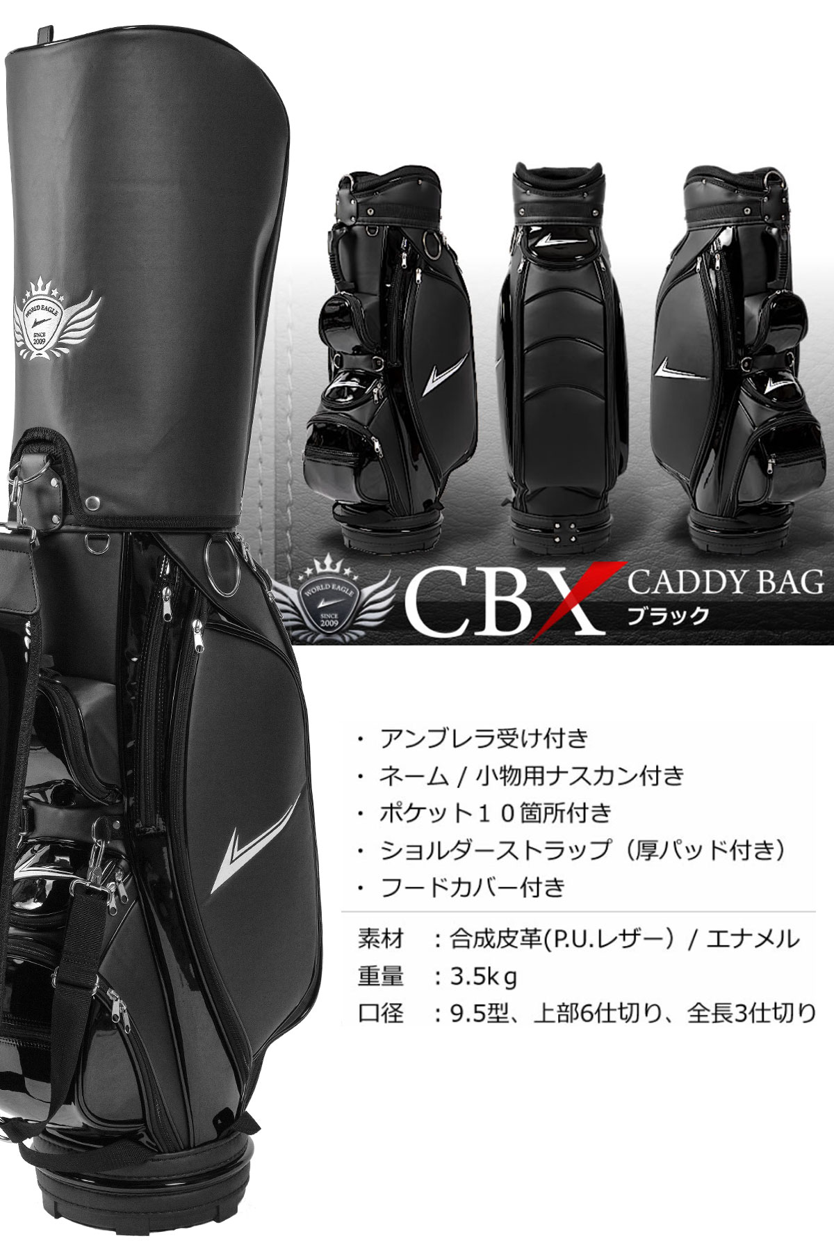 アウトレット品 メンズ ワールドイーグル クラブセット F-01 13