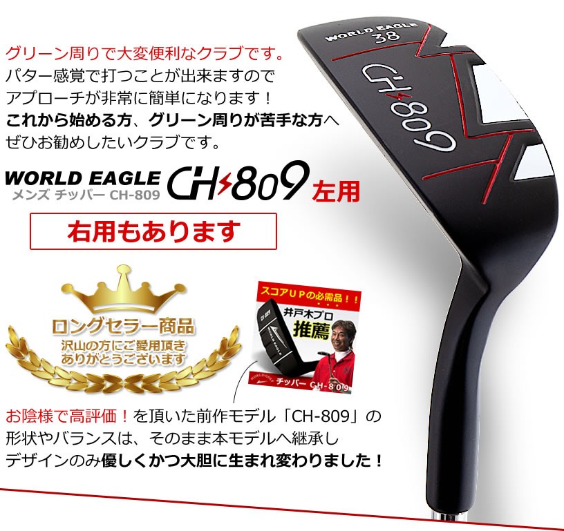 WORLD EAGLE 井戸木プロ推薦 ランキング常連の人気クラブ