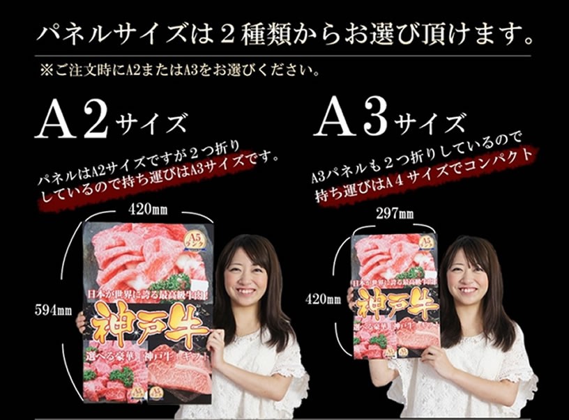 近江牛 景品目録パネルセット 選べるギフト2万円コース 1501k-e05 【IR