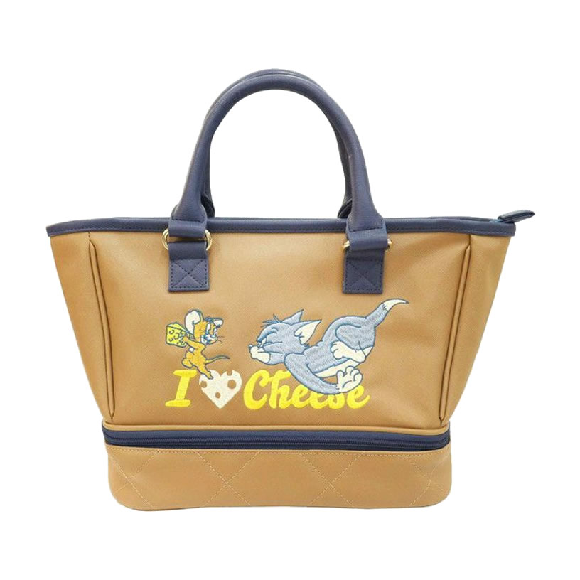 トムとジェリー レザーヴィンテージ トートバッグ 【IR】 : ワールド