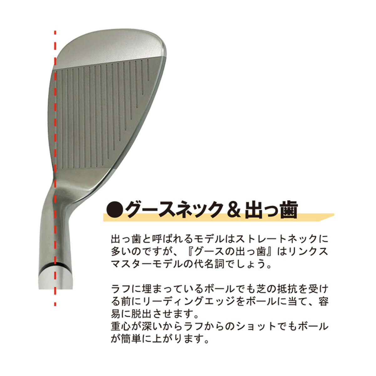 リンクス MASTER MODEL 完全復刻 ウェッジ IC A52°/S58° オリジナル