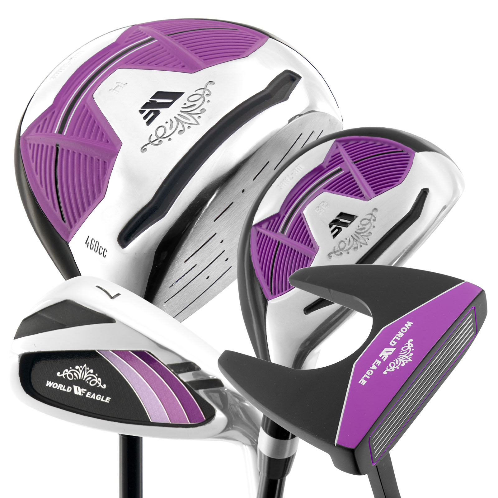 ゴルフクラブセット レディース（クラブセット種類：ハーフセット