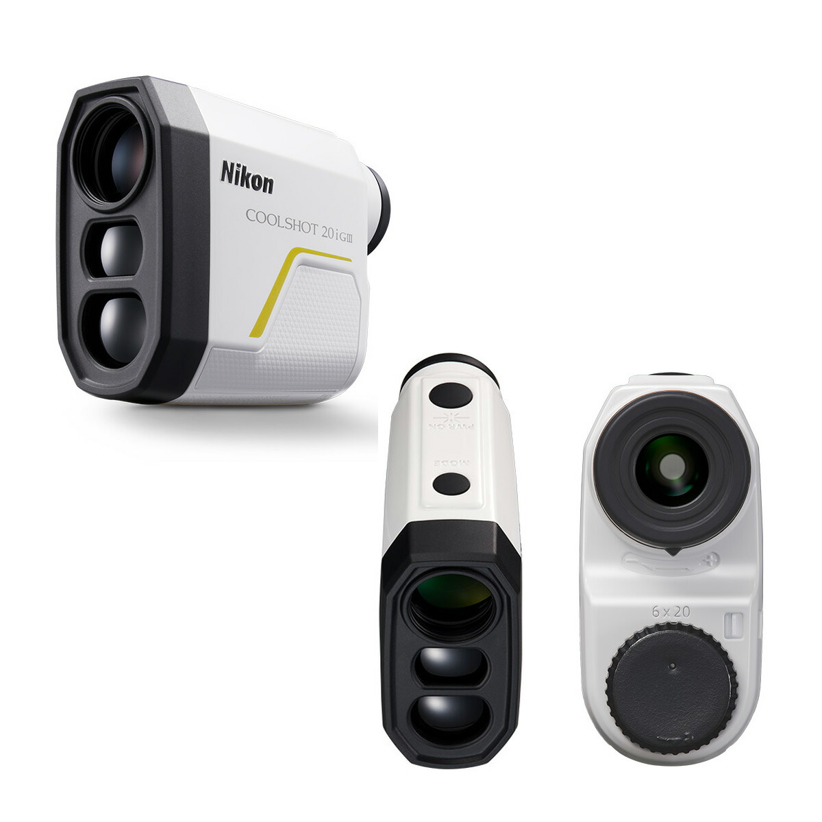 ゴルフ 距離測定器 レーザー ニコン クールショット 20iGIII G-584