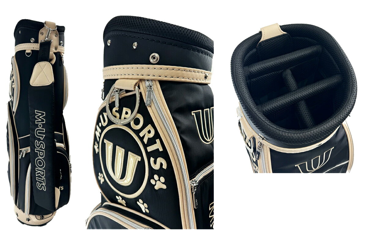 MUゴルフラウンドバックとキャディバック MU SPORTS ベストセラー復刻キャディバッグ 703R6152 【IR