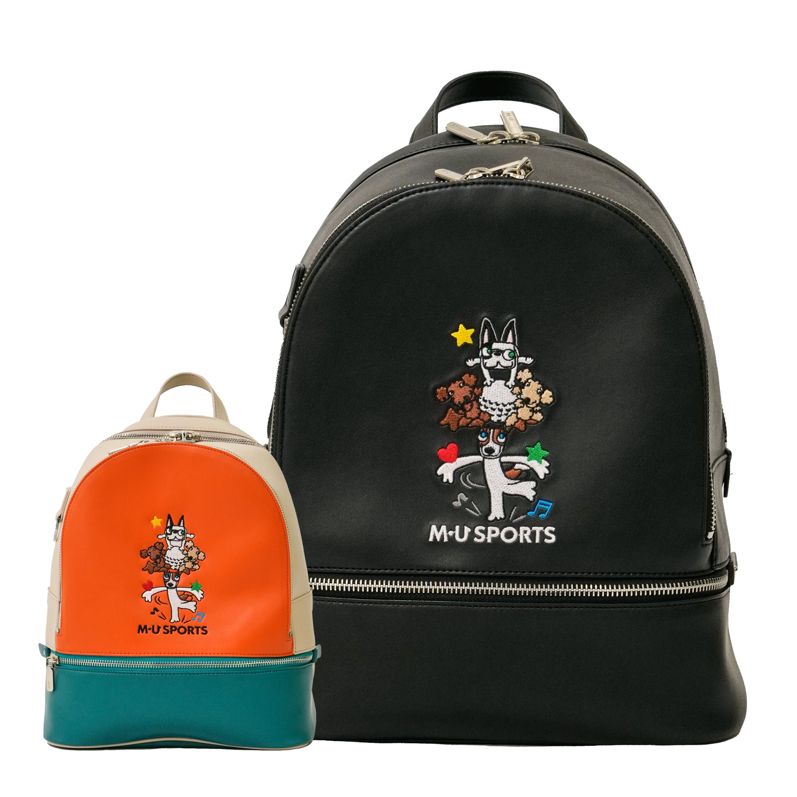 MU SPORTS キャラクター刺繍 リュック 703R6050 【IR】 : ワールド