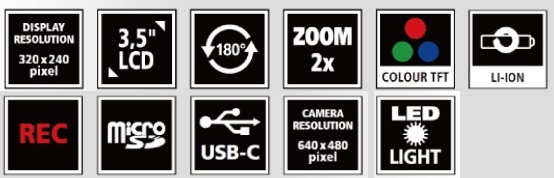 工業用内視鏡 ビデオフレックスG4デュオ 先端+サイドにカメラを搭載 枝分かれした配管内部の検査に最適 径9ｍｍ長さ1ｍケーブル 国内正規品