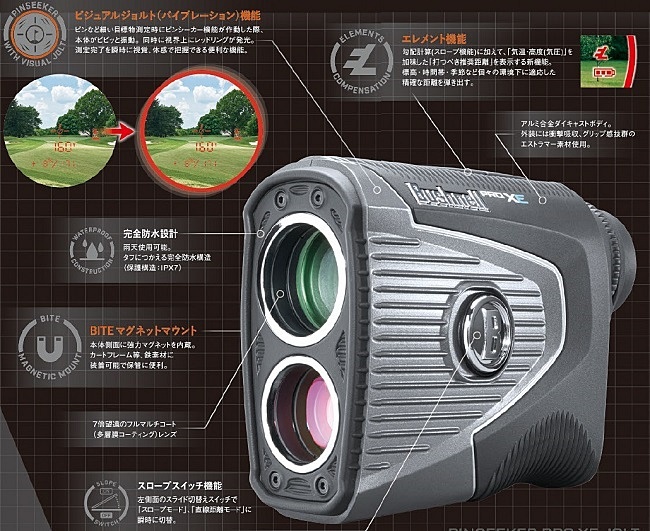 ѥ졼Υ ԥ󥷡ץXE  ٤̣еΥ  Bushnell GOLF ǧȥ