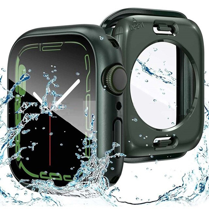 アップルウォッチ カバー apple watch アップルウォッチカバー ケース 8 se 45mm 44mm 全面保護 9Hガラス 完全防水 アップルウォッチse｜worldwatch｜05