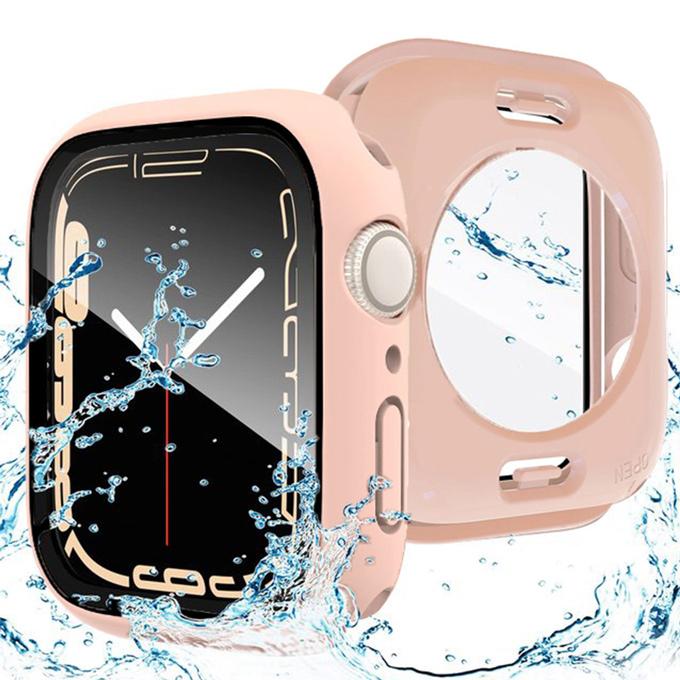 アップルウォッチ カバー apple watch アップルウォッチカバー ケース 8 se 45mm 44mm 全面保護 9Hガラス 完全防水 アップルウォッチse｜worldwatch｜06