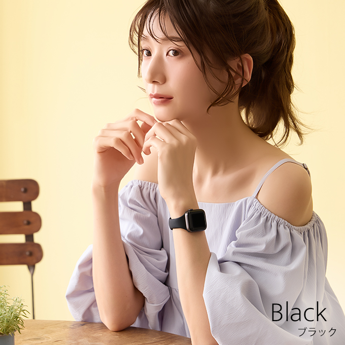 アップルウォッチ バンド apple watch ベルト シリコン ラバー 40mm 41mm 42mm11 10 9  se おしゃれ かわいい スリム | Apple Watch | 07