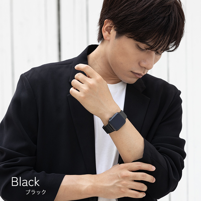 アップルウォッチ バンド apple watch ベルト チタン 40mm 41mm 42mm 44mm 45mm 46mm 11 10 9  se ステンレス メンズ ビジネスの画像