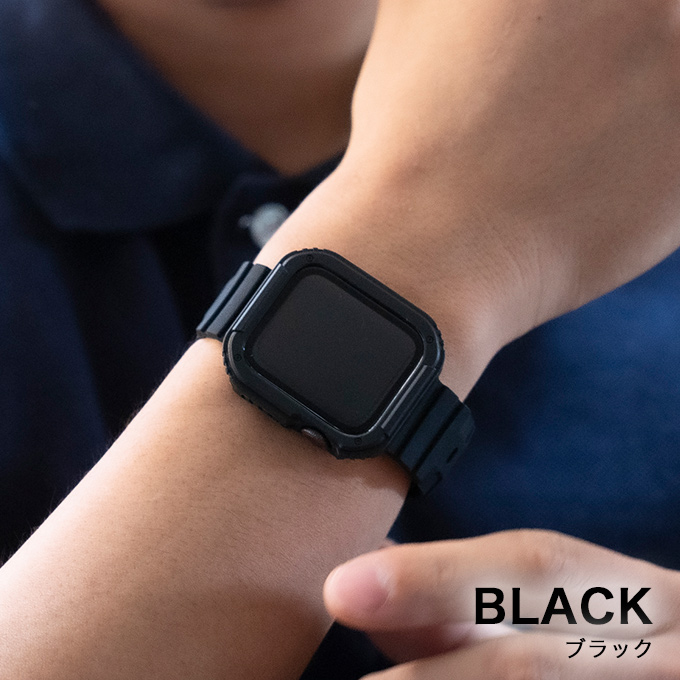 アップルウォッチ カバー apple watch ケース 40mm 41mm 44mm 45mm se 9 8 7 6 5 4 メンズ G-SHOCK 生活 防水 | Apple Watch | 01