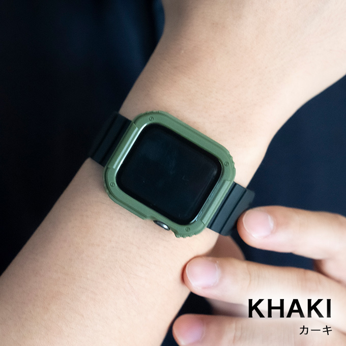アップルウォッチ カバー apple watch ケース 40mm 41mm 44mm 45mm se 9 8 7 6 5 4 メンズ G-SHOCK 生活 防水 | Apple Watch | 05
