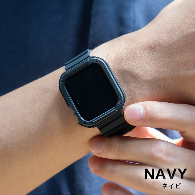 アップルウォッチ カバー apple watch ケース 40mm 41mm 44mm 45mm se 9 8 7 6 5 4 メンズ G-SHOCK 生活 防水 | Apple Watch | 04