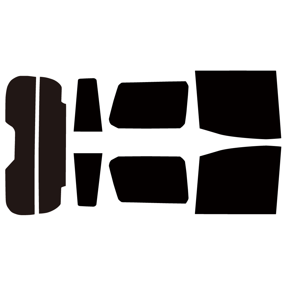 プラススモーク(原着ハードコートタイプ) トヨタ ランドクルーザー (GDJ250W/TRJ250W) リアセット | Smork | 01