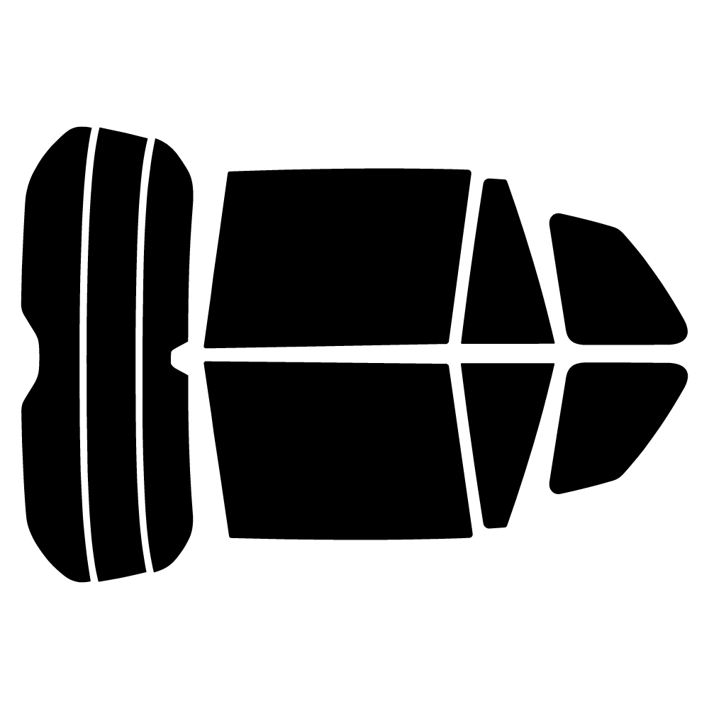 カーフィルム カット済み 車種別 スモーク トヨタ RAV4 (AXAN64) リアセット | Smork | 01