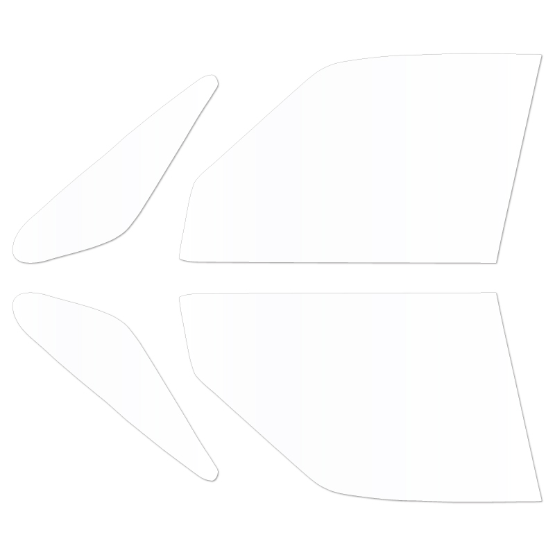 透明遮熱フィルム 3Mクリスタリン90(89%) セレナ (C28) カット済みカーフィルム フロントドア用 | 3M | 01