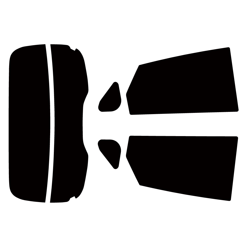 カーフィルム カット済み 車種別 スモーク スズキ フロンクス (WEB3S/WDB3S) リアセット | Smork | 01