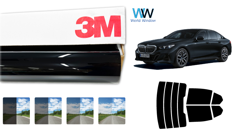 遮熱 スモークフィルム 3M スリーエム セラミックIM ５シリーズ(G60・61)セダン (12FJ20) カット済みカーフィルム | Smork