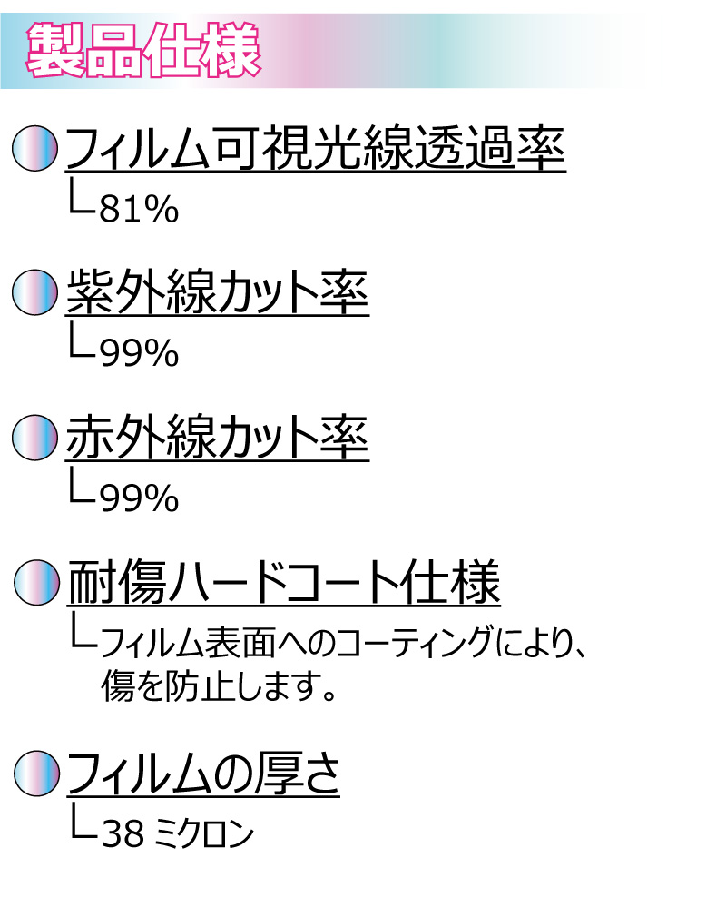 遮熱 オーロラ (発色) 81％ CX-60 (KH3/5P/3R3P/5S3P) カット済みカーフィルム フロントドアセット｜worldwindow｜04