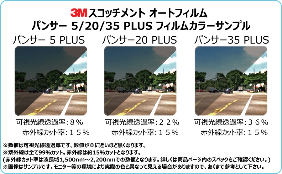 3M パンサー トヨタ ヴェルファイア (40系)  カット済みカーフィルム｜worldwindow｜06