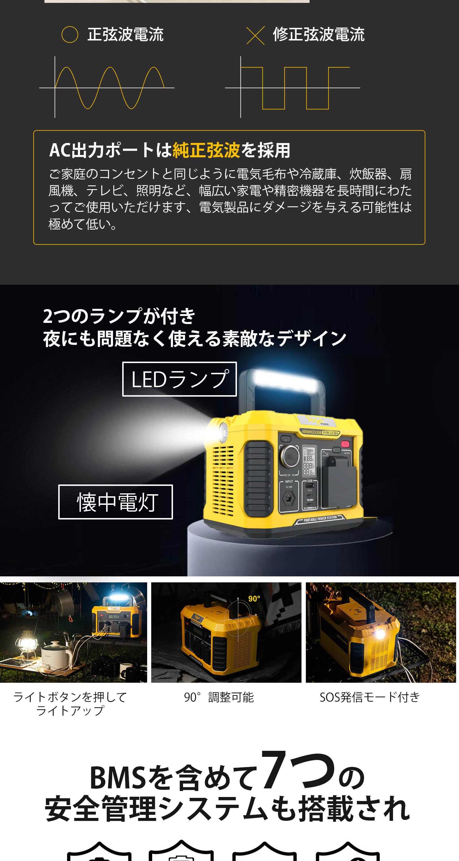 2点セット ポータブル電源 大容量 300W ソーラーパネル 100w 1枚