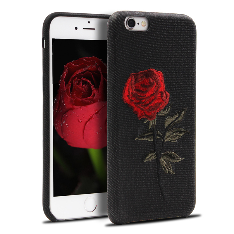 スマホケース iPhone6 Plus ケース アイフォン6プラス ケース おしゃれ iphone6s Plusケース アイホン6sプラス ケース 花 花柄 バラ 薔薇 L-161-2｜woyoj｜02