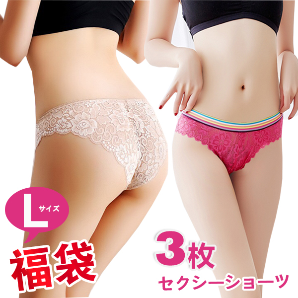 ショーツ 3枚セット 福袋 2025 ショーツセット セクシー ショーツ 下着 パンツ 2025年福袋 ショーツ ショーツレディース 女性下着 レディースショーツ T-0024 |  | 02