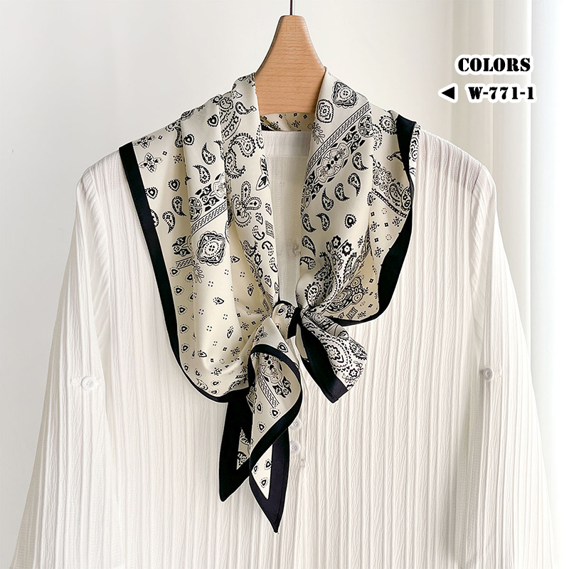 ARNYS スカーフ 3枚セット スカーフ 三角 ストール レディース ペイズリー柄 三角スカーフ 肩掛け