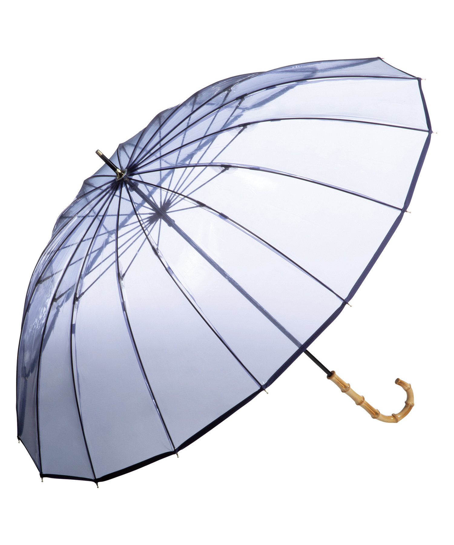 ジャンポールゴルチェ クリア 長傘 雨傘 ビニール傘 メンズ レディース Jean Paul Gaultier ジャンポールゴルチェ クリア 長傘 雨傘