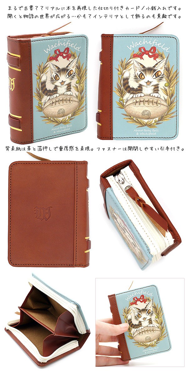 わちふぃーるど（WachiField） オールドブックカード入れ ダヤン わち