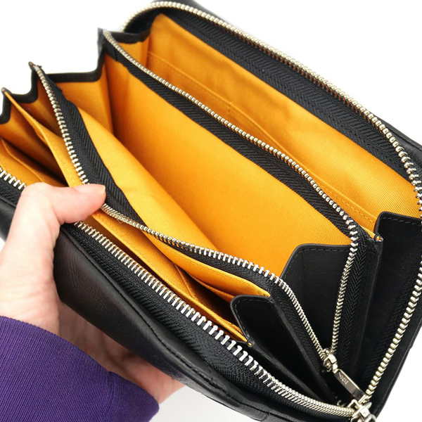 わちふぃーるど（WachiField） すごくやわらかチップ長財布 黒 : わち