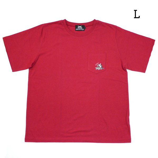 ダヤンGoods・ポケ付プレーンＴ　Ｌ　どんまい　深赤【完売しだい終了】 ポケ付プレーンT L どんまい 深赤 : わちふぃーるど Yahoo!店