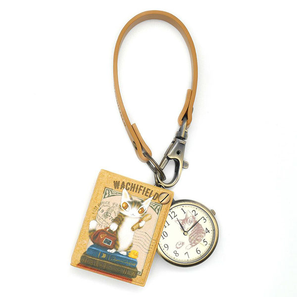 ブック型チャーム時計 旅するBABY わちふぃーど ダヤン : わちふぃ