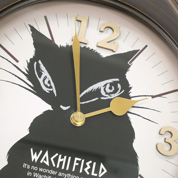 わちふぃーるど ダヤンのテイル掛け時計 チップのテイル振子時計 | わちふぃーるどオンラインショップ
