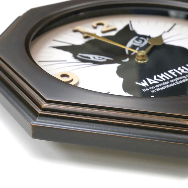 チップのテイル振子時計 わちふぃーるどダヤン ネコグッズ : わちふぃ