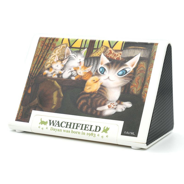 置くだけスマホスピーカー アルス わちふぃーど ダヤン ネコグッズ