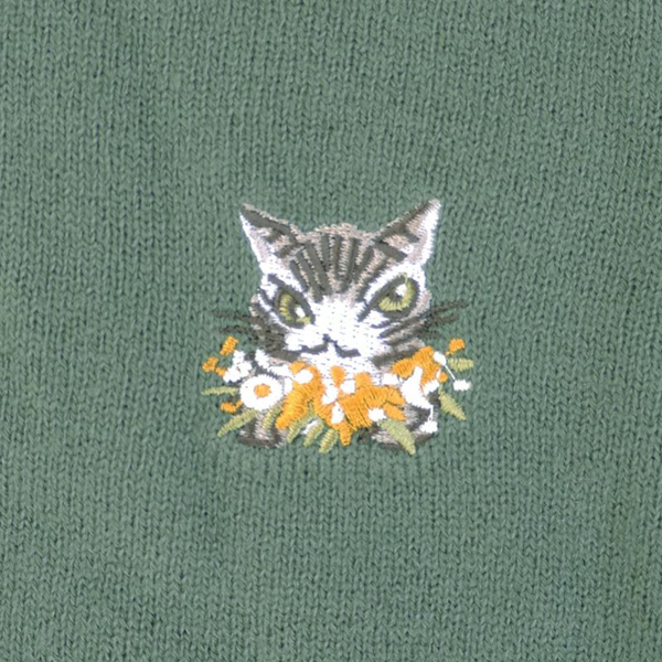 ダヤン 猫 服 わちふぃーるど 猫足ボタンニットカーデ ミモザ（KH/NV）Lサイズ カーディガン 長袖  猫のダヤン ダヤングッズ ワチフィールド wachifield dayan 楽天市場】【今、ノベルティプレゼント企画開催中】ダヤン 服 わ