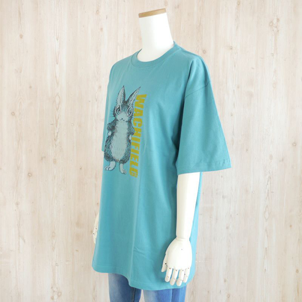 キャラT＃3 F マーシィ 青緑 わちふぃーるど ダヤン Tシャツ : わち