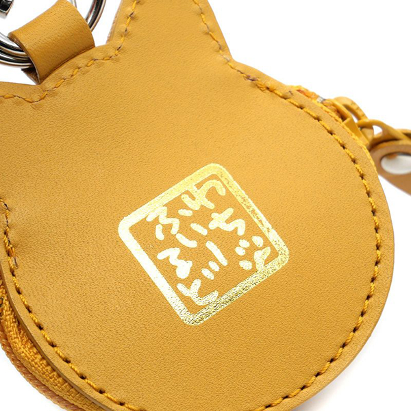 猫だるま小銭キー＃2 黄 わちふぃーるど ダヤン 小銭 ネコ : わちふぃ