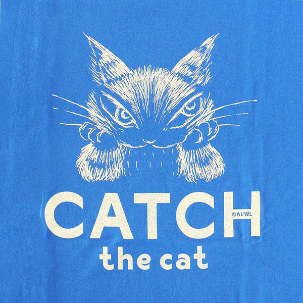 みゃーごT L CTC 青 わちふぃーるど ダヤン Tシャツ : わち