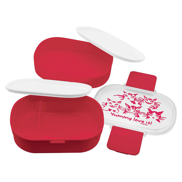 2WAYランチボックス CC・R わちふぃーるど ダヤン ネコグッズ