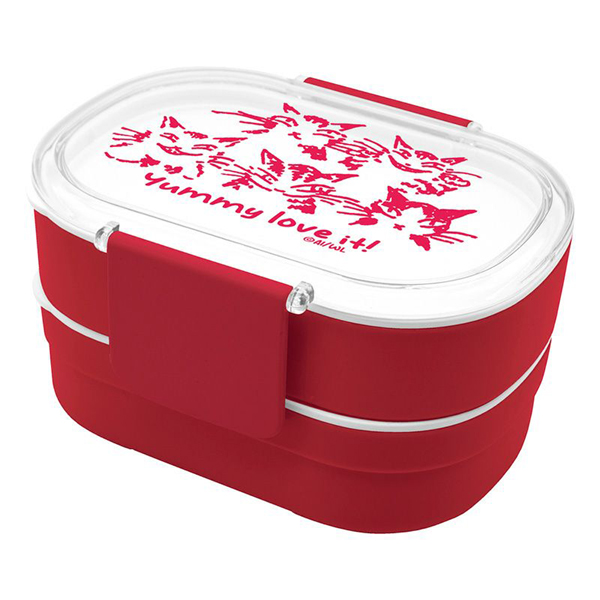 2WAYランチボックス CC・R わちふぃーるど ダヤン ネコグッズ