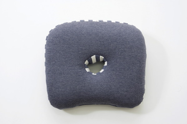 低反発 円座 クッション/座布団 〔無地 ブラウン 約40×37cm〕 快適フィット マイクロファイバー 〔リビング オフィス〕〔代引不可〕  :ds-1877489:ワインプラザマツムラ !店 通販 