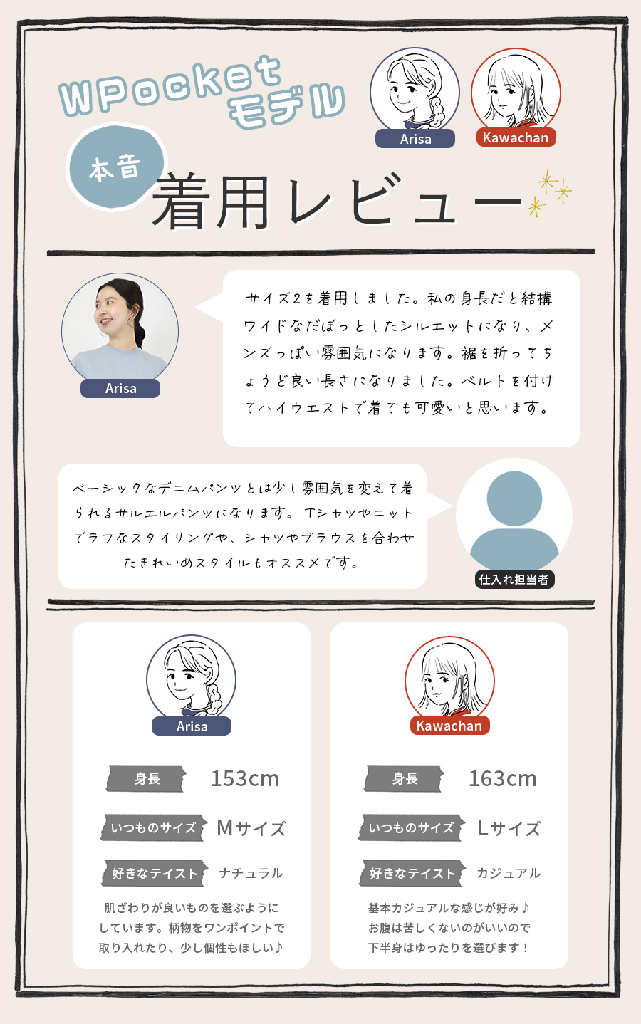 サルエルデニムパンツ　ichi |  | 18