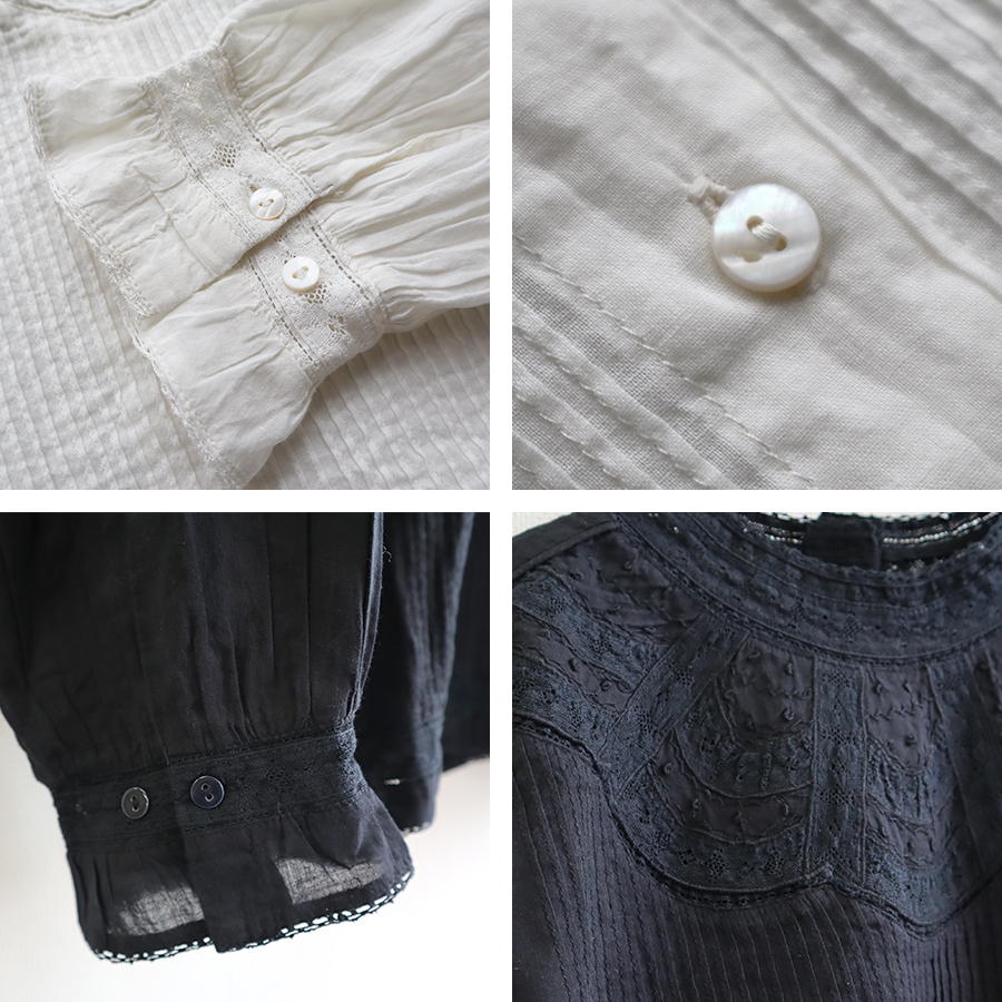 リバーレース＆ピンタック刺繍ブラウス【Fanaka】 |  | 11