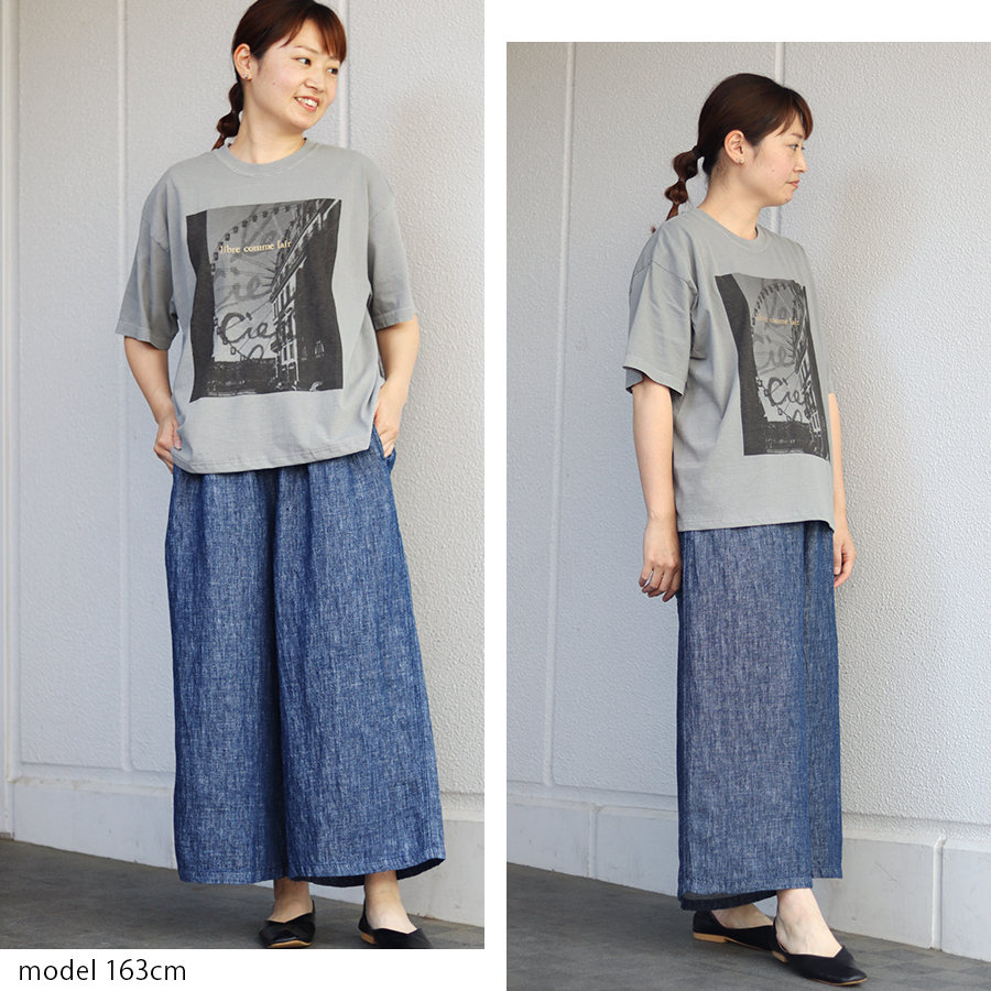 コットンTシャツ　ピグメント 観覧車【ICHI／イチ】 |  | 09